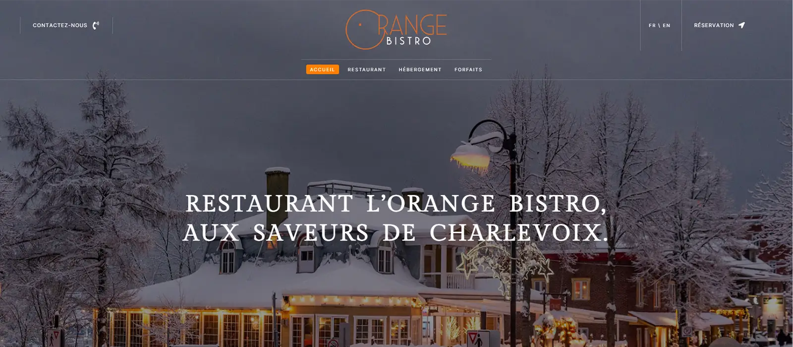 Orange Bistro par E-novweb